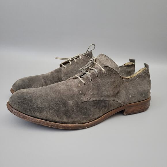 Stringate Moma Uomo Suede Mens Shoes Size 42.5 Fits 10.5 US main image 8